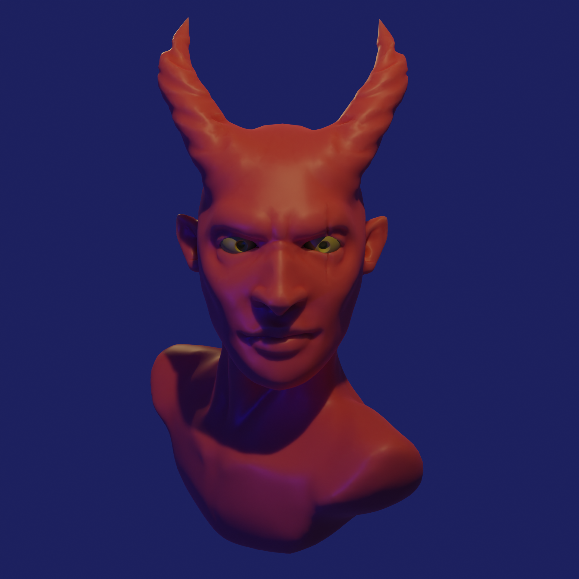 Devil 3D sculpt